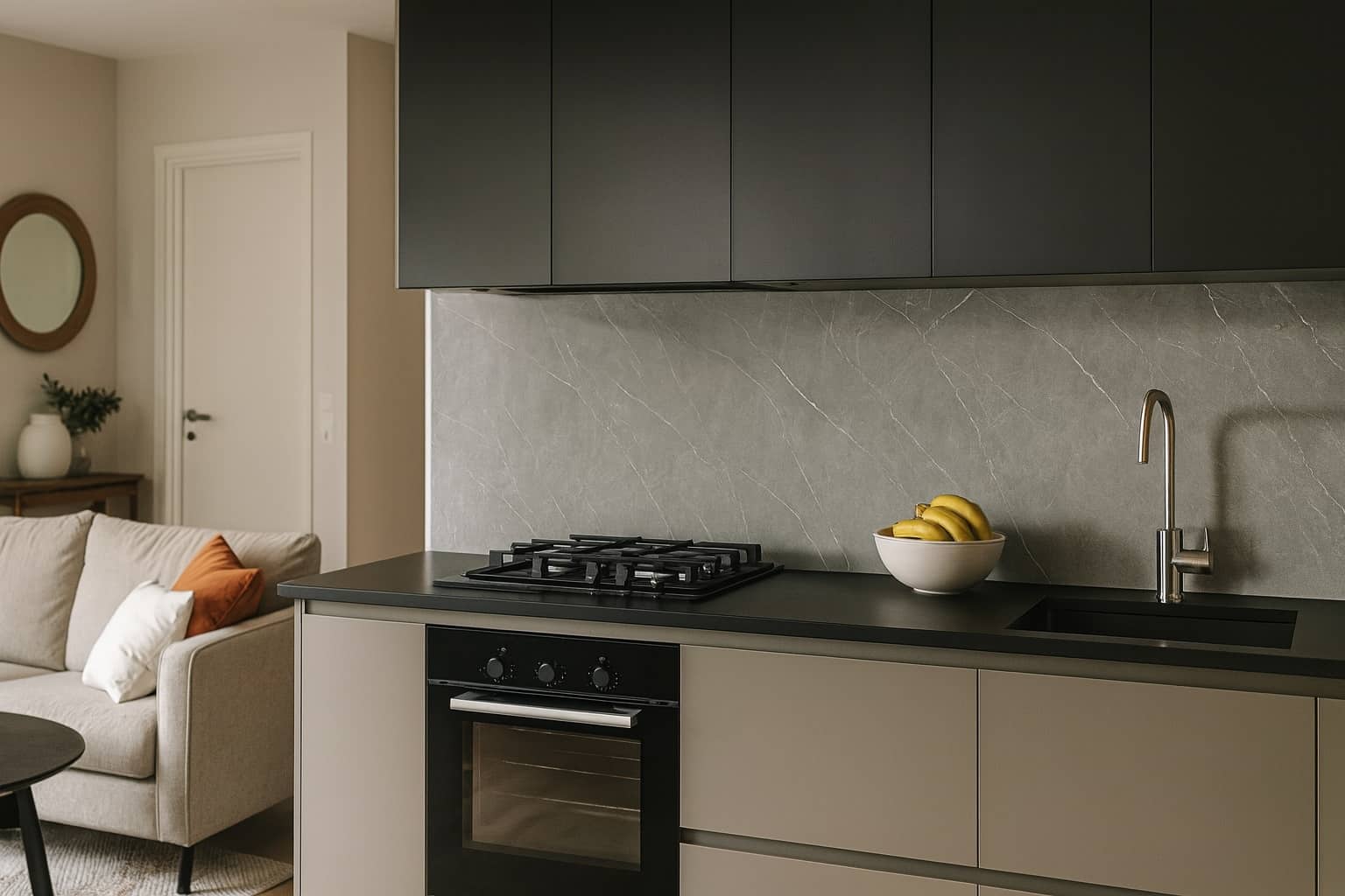 wandbekleding keuken