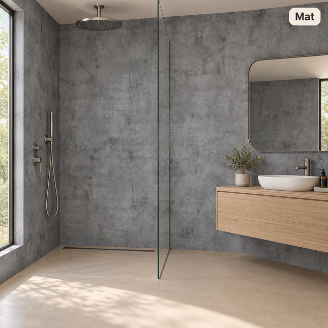SPC wandpaneel 280x122 Mist Grey