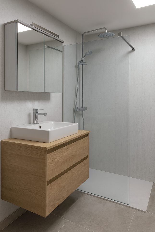 SPC wandpaneel 280x122 Moonlight Concrete