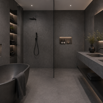 SPC wandpaneel 280x122 Urban Concrete