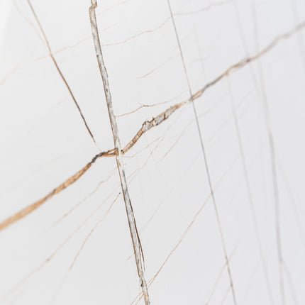 PVC wandpaneel 280x122 White Scratched Marble