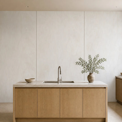 PVC wandpaneel 280x122 Creamy White