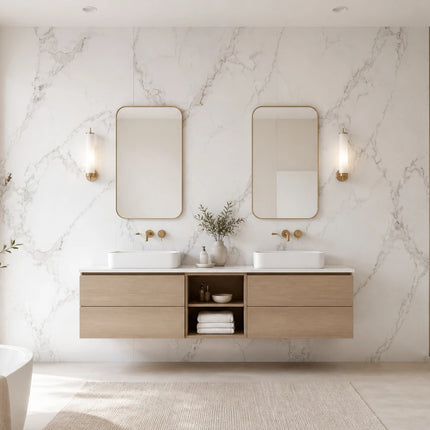 PVC wandpaneel 280x122 Arabescato
