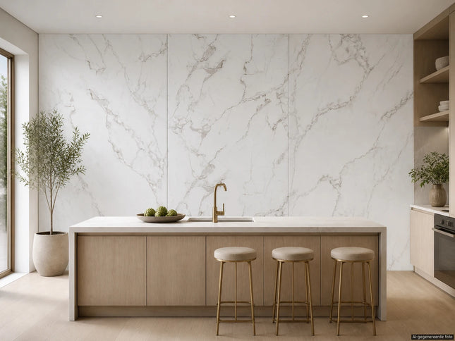 PVC wandpaneel 280x122 Arabescato