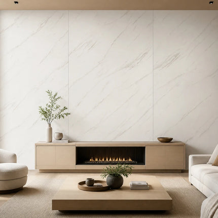 PVC wandpaneel 280x122 Snowy White