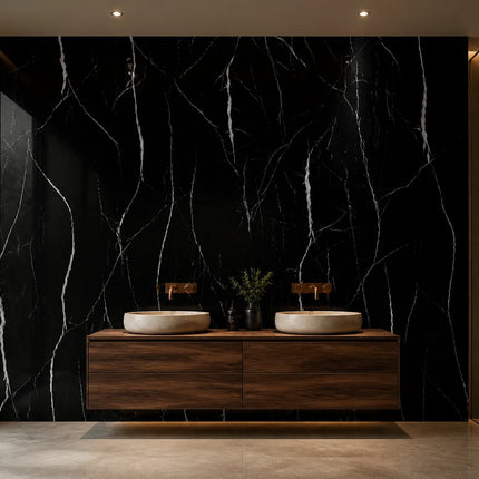 PVC wandpaneel 280x122 Dark Tempest