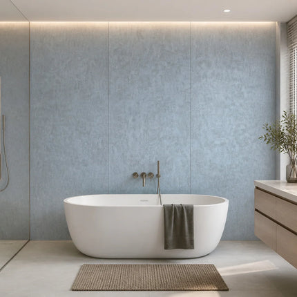 PVC wandpaneel 280x122 Dark Concrete