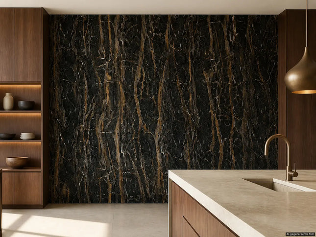PVC wandpaneel 280x122 Tiger Striped Marble