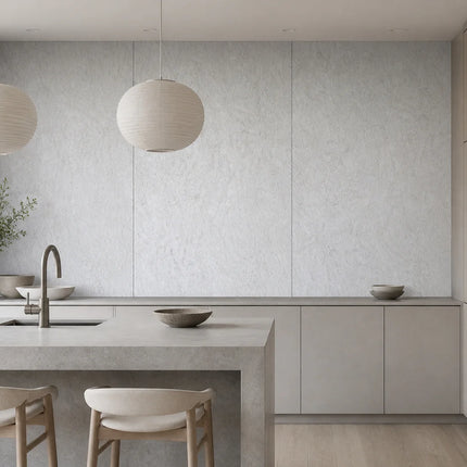 PVC wandpaneel 280x120 Mat Cremé