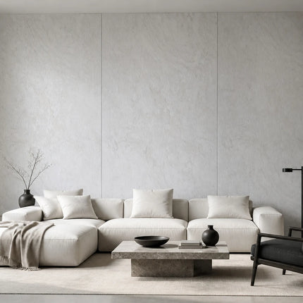 PVC wandpaneel 280x120 Mat Cremé
