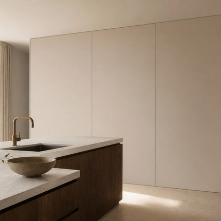 SPC wandpaneel 280x120 Taupe Haze - Sample