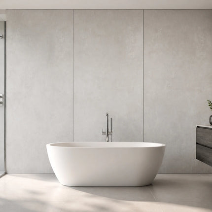 SPC wandpaneel 280x122 Concrete Mist