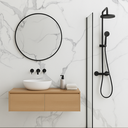 SPC wandpaneel 280x122 Arctic Marble