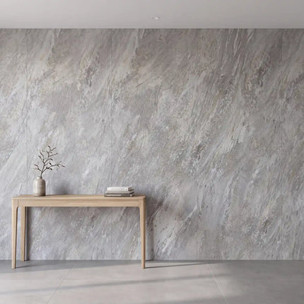 PVC wandpaneel 270x120 Silver Travertine