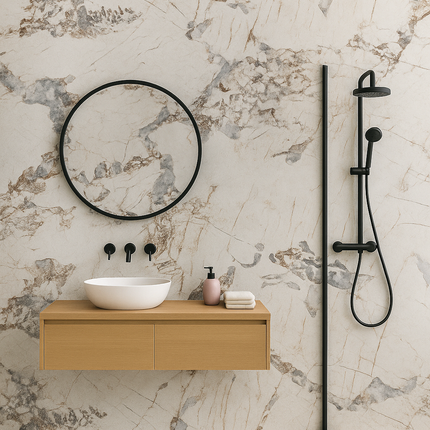 PVC wandpaneel 280x122 Breccia