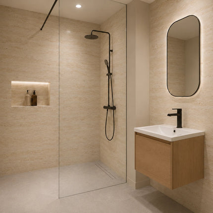 PVC wandpaneel 280x120 Sahara Vein