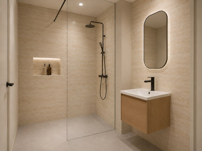 PVC wandpaneel 280x120 Sahara Vein