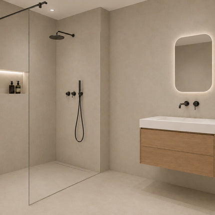 SPC wandpaneel 280x122 Concrete Sandstone
