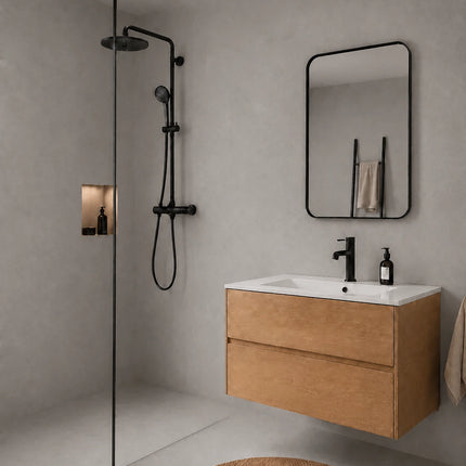 SPC wandpaneel 280x120 Concrete grey