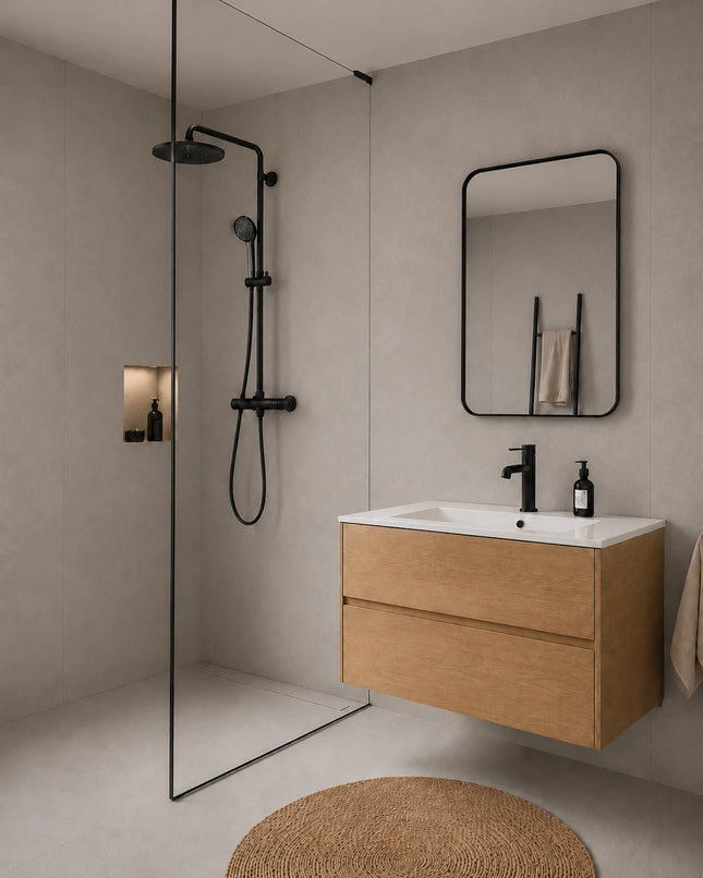 SPC wandpaneel 280x120 Concrete grey