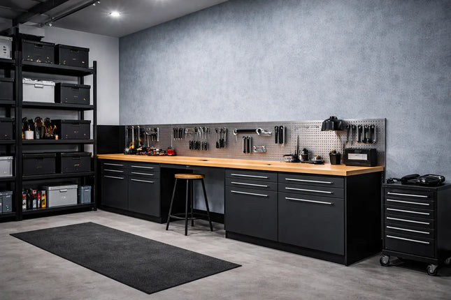 PVC wandpaneel 280x122 Dark Concrete