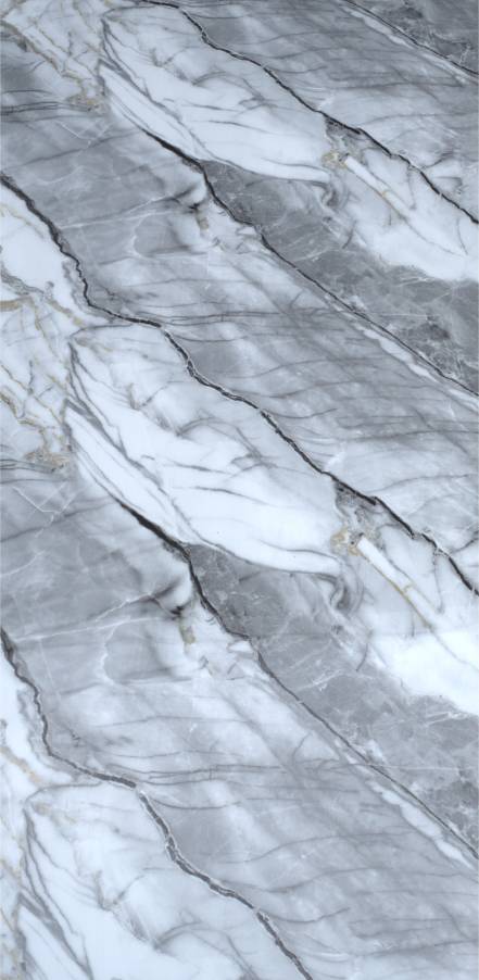 PVC wandpaneel 280x122 Grey Stone Refined - sample