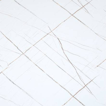 PVC wandpaneel 280x122 White Scratched Marble