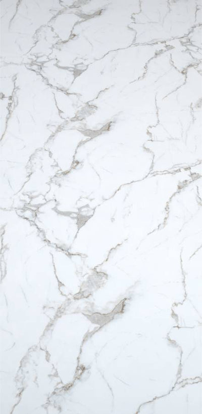 PVC wandpaneel 280x122 Arabescato - sample