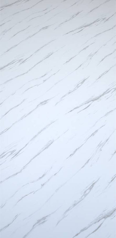 PVC wandpaneel 280x122 Snowy White - sample