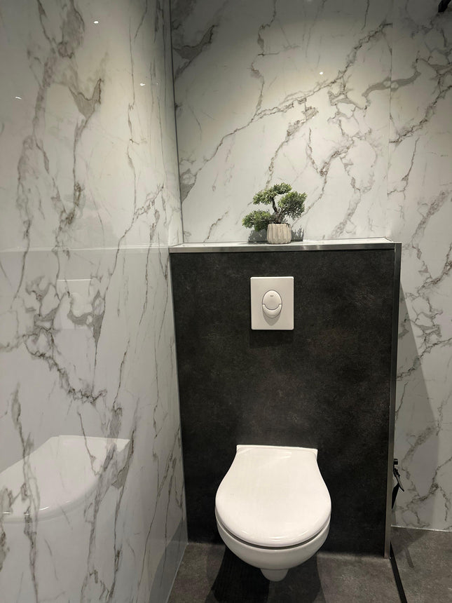 PVC wandpaneel 280x122 Arabescato