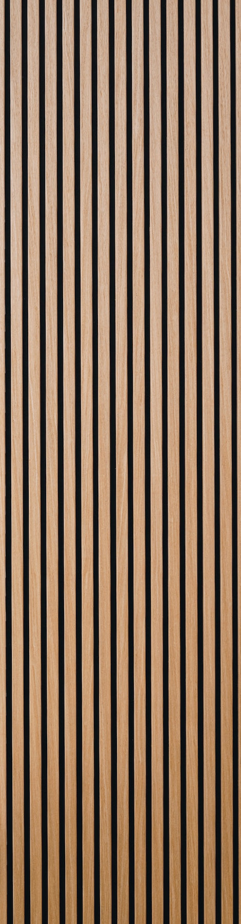 Akoestisch paneel 270x60 White Oak 3 sided