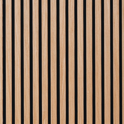 Akoestisch paneel 270x60 White Oak 3 sided
