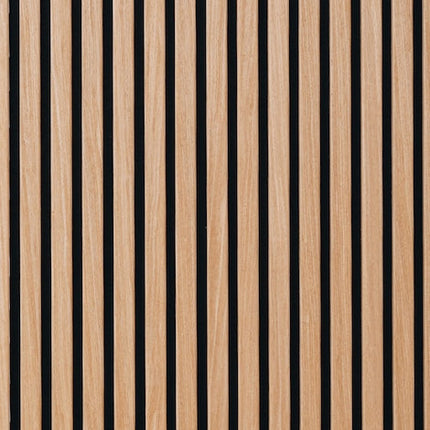 Akoestisch paneel 270x60 White Oak 3 sided - sample