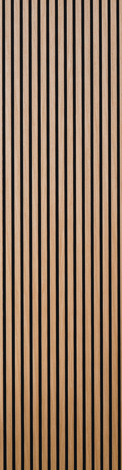 Akoestisch paneel 270x60 White Oak 3 sided - sample