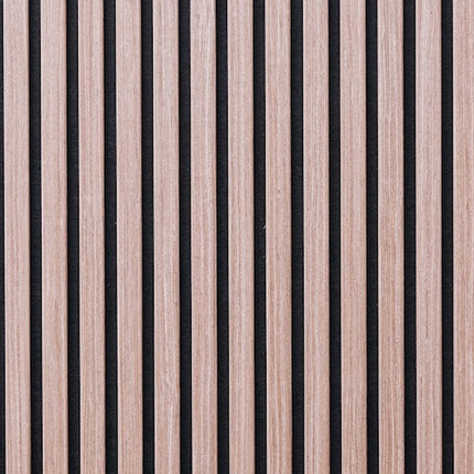 Akoestisch paneel 270x60 Walnut 3 sided - sample