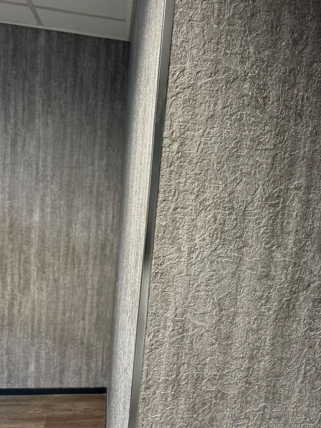 PVC wandpaneel 280x120 Mat Grey