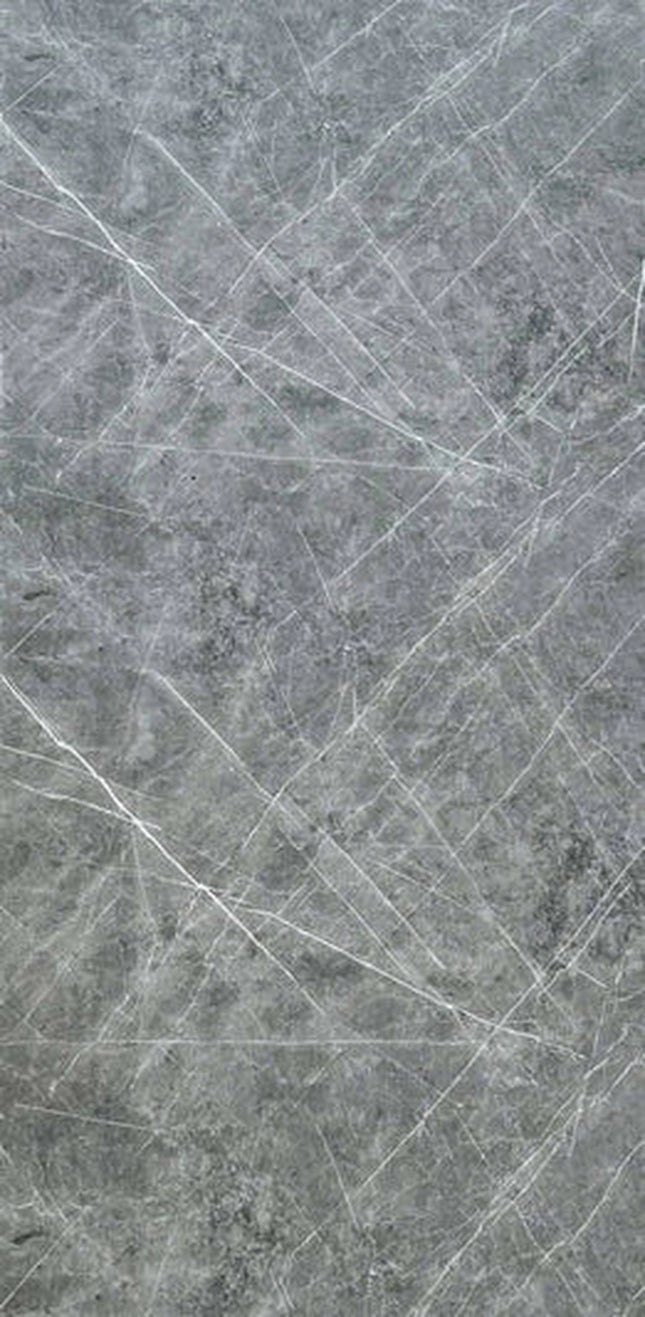 PVC wandpaneel 280x122 Scratched Dark Grey Marble