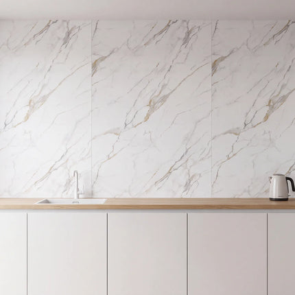 PVC wandpaneel 280x122 Calacatta
