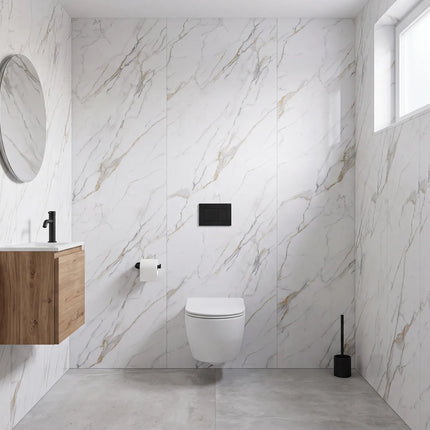 PVC wandpaneel 280x122 Calacatta