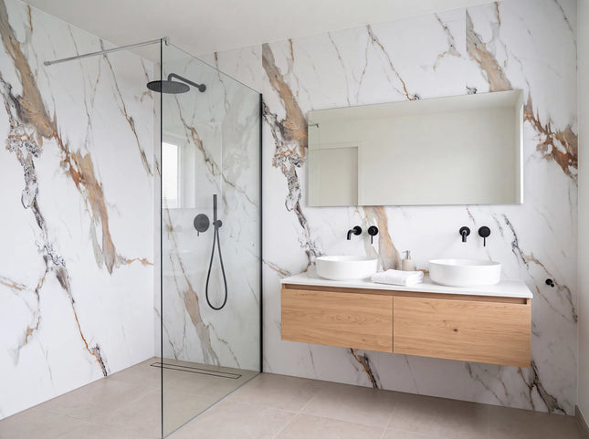 PVC wandpaneel 280x122 Royal Marble