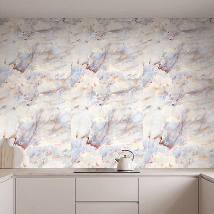 PVC wandpaneel 280x122 Crema Marfil
