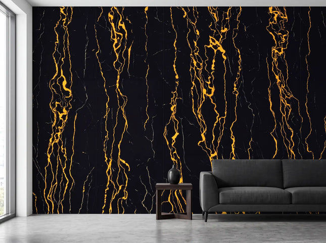 PVC wandpaneel 280x122 Scorched Inferno