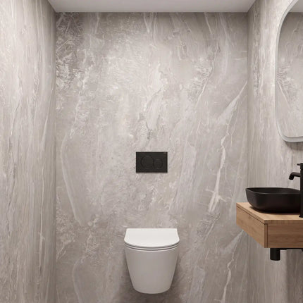 SPC wandpaneel 280x122 Crème stone