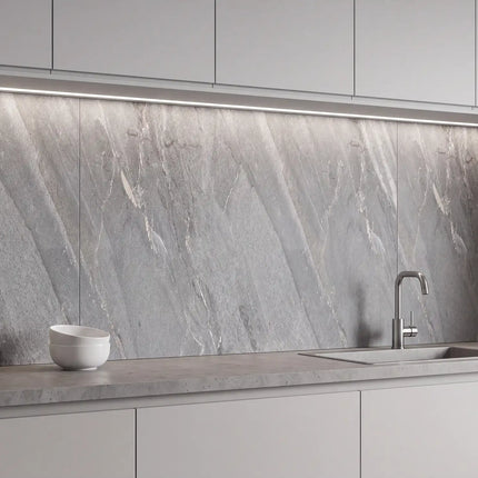 PVC wandpaneel 280x122 Graphite Marble