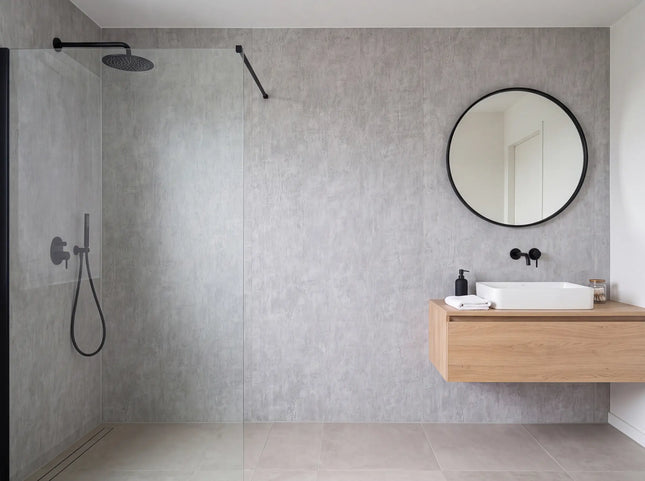 PVC wandpaneel 280x122 Light Concrete