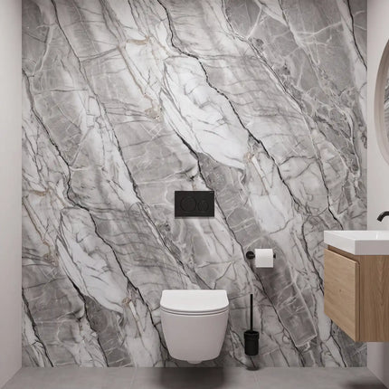 PVC wandpaneel 280x122 Grey Stone Refined