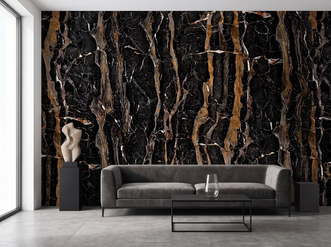 PVC wandpaneel 280x122 Tiger Striped Marble