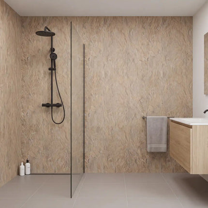PVC Wandpaneel 280x120 Rugged Limestone