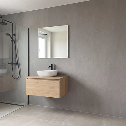 PVC Wandpaneel 280x120 Silver Vein