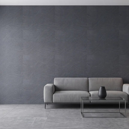 PVC wandpaneel 280x120 Mat Dark Grey